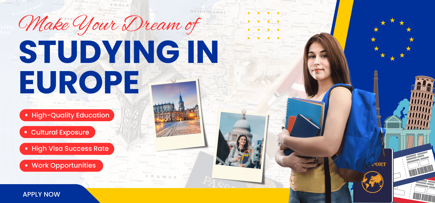 Europe Study Visa Consultants in Jalandhar
