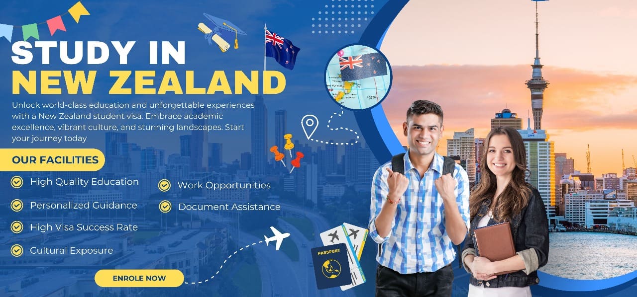 New Zealand study visa consultants in Jalandhar
