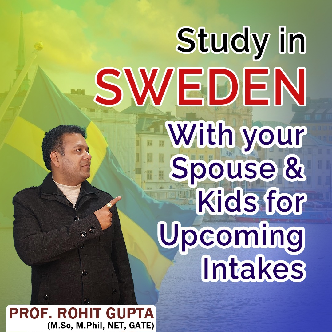Study Visa with Spouse - Sweden