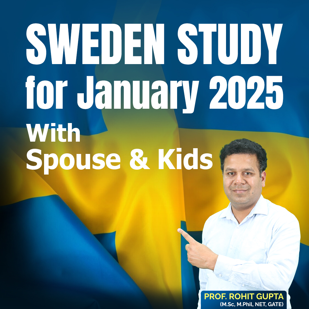 Sweden Study Visa for January 2025