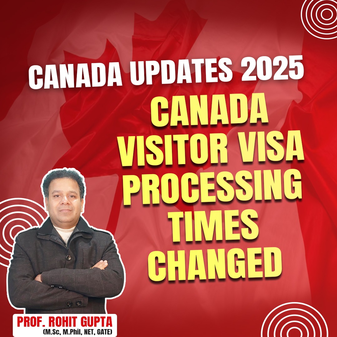 Canada Visitor Visa Processing Times Changed: Latest 2025 Update