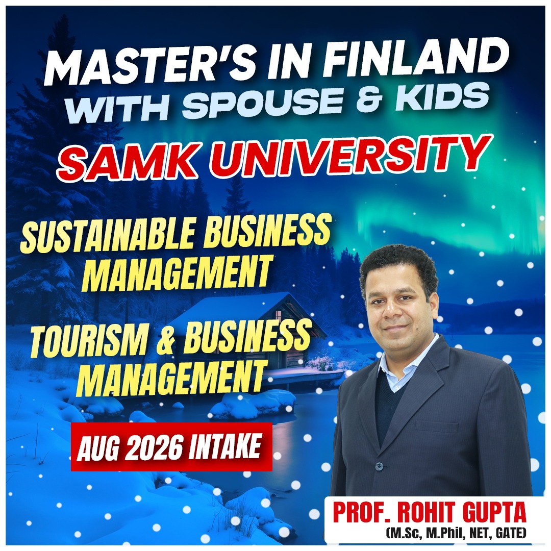 Master’s in Finland with Spouse & Kids | SAMK University