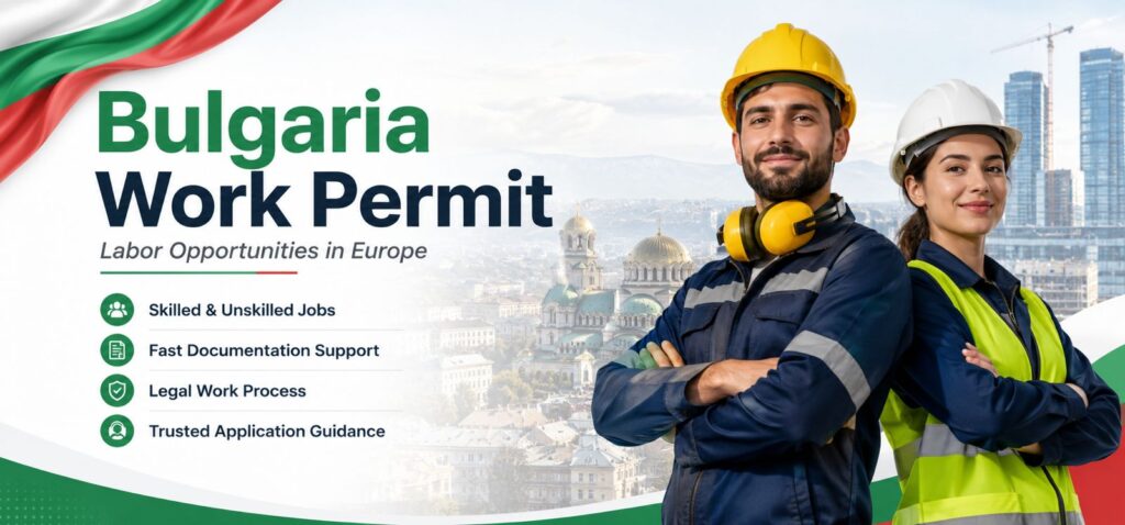 Bulgaria Work Visa Consultant in Jalandhar