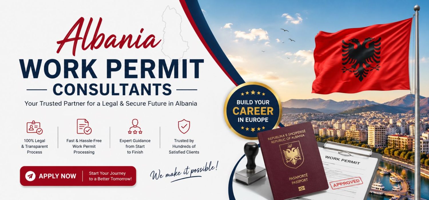 Albania work permit consultants in jalandhar